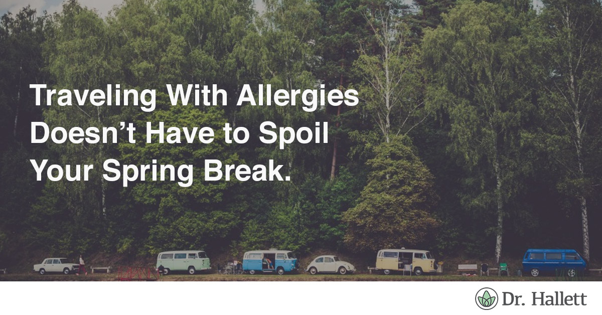 traveling with allergies