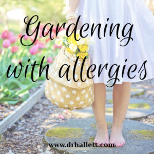 gardening with allergies