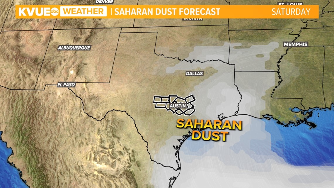 Is Saharan Dust making my allergies worse?